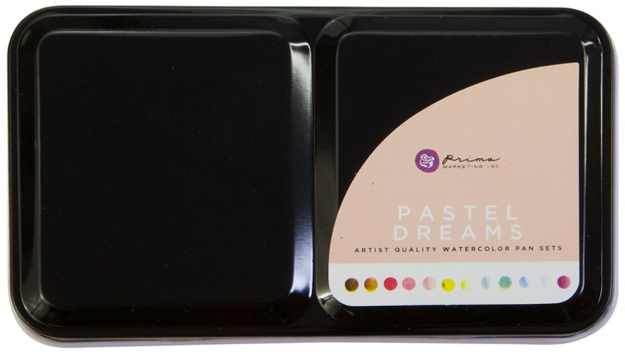 Prima Watercolor Confections Watercolor Pans 12/Pkg-Pastel Dreams